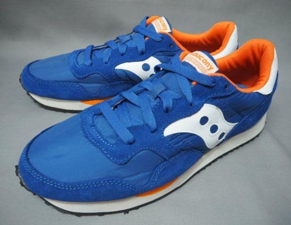 SAUCONY サッカニー☆DXN TRAINER 28cm ブルーxオレンジ/S70124