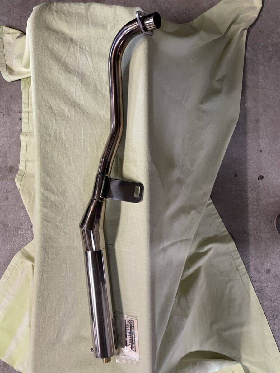 水本レーシング　マフラー　ステッカー&自作バッフル付き　スーパーカブ　c90 c70 c50 モンキー_8