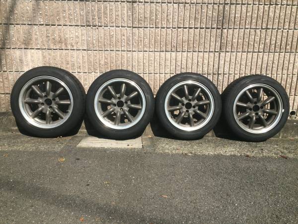 ロータスヨーロッパ用ワタナベ15インチ5本 PCD95．25 
