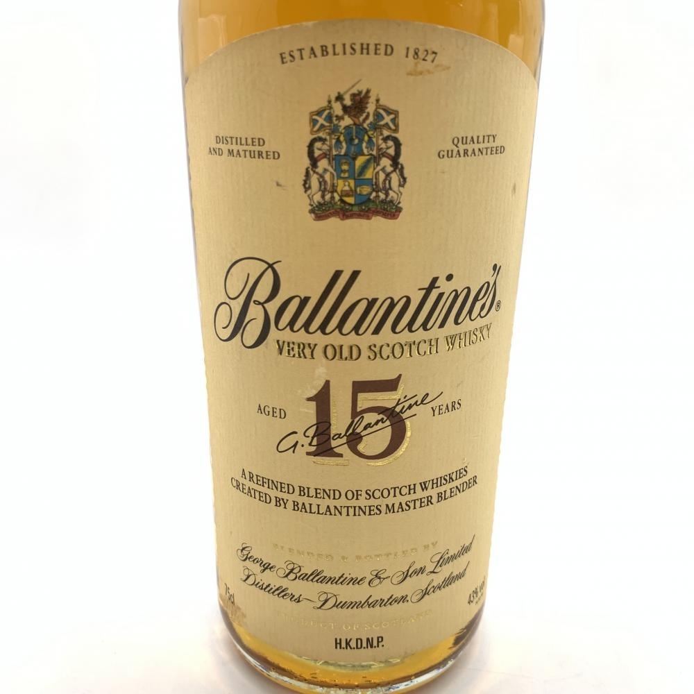 Ballantines バランタイン 15年 ベリーオールド Scotch whisky