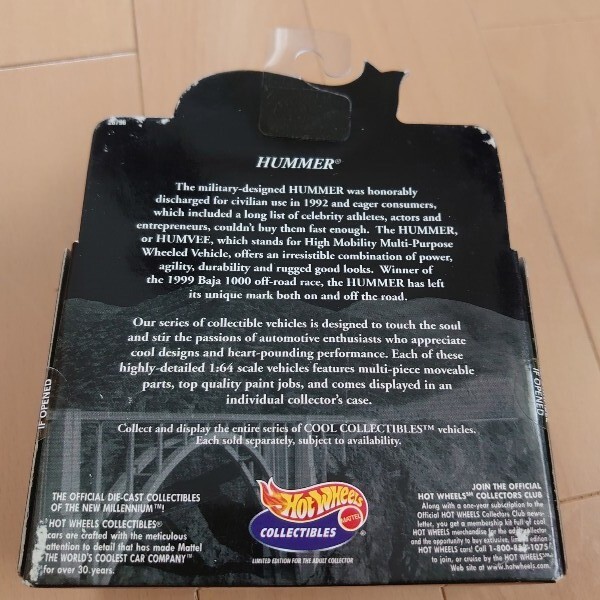 ホットウィール Hotwheels ハマー HUMMER コレクティブル レア ミニカー_3