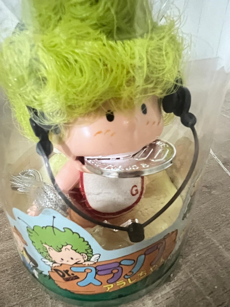 【レア】Dr.スランプ アラレちゃん ガッちゃん ソフビ ポピー製 刻印あり 当時物☆Dr.スランプアラレちゃん☆かみつきガッちゃん☆ ポピー人形