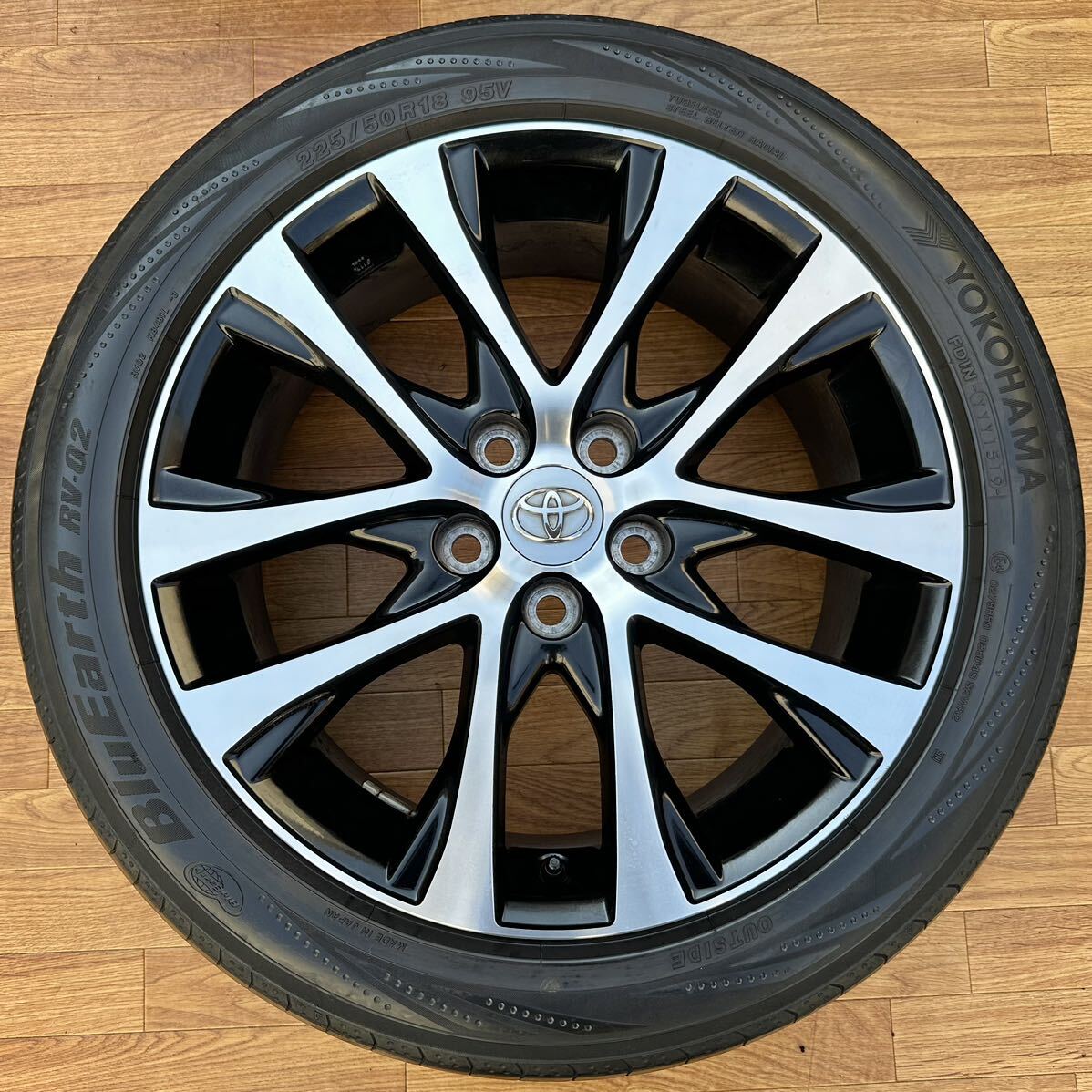 トヨタ エスティマ アエラス後期 純正 18インチ ホイール☆YOKOHAMA