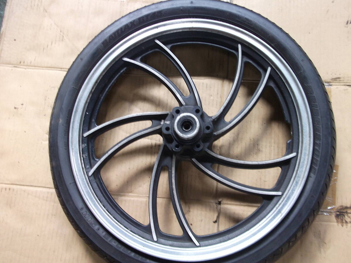 ヤマハ　初期RZ250用　フロントホイール　2_1