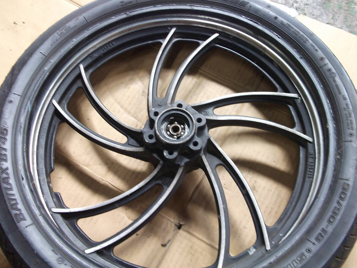 ヤマハ　初期RZ250用　フロントホイール　2_4