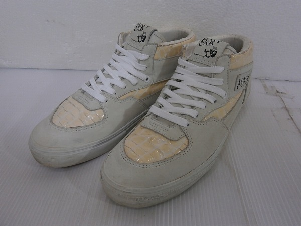 バンズ/VANS【ハーフキャブ】US10.5　白