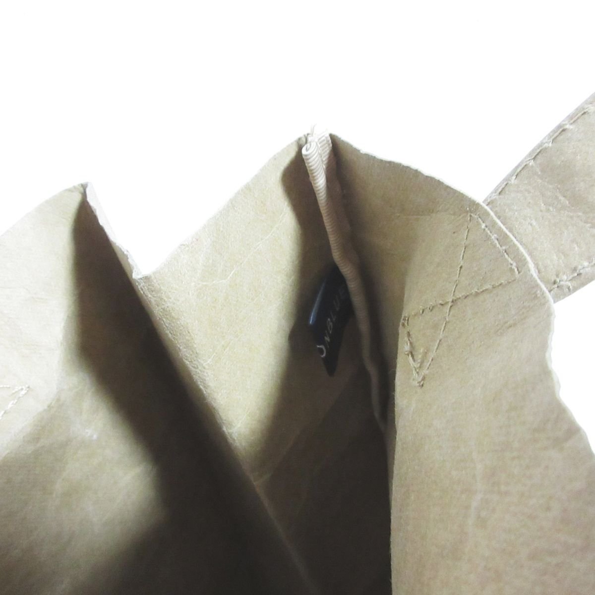 美品 MADISONBLUE マディソンブルー GRAMERCY PAPER BAG MB リサイクル 