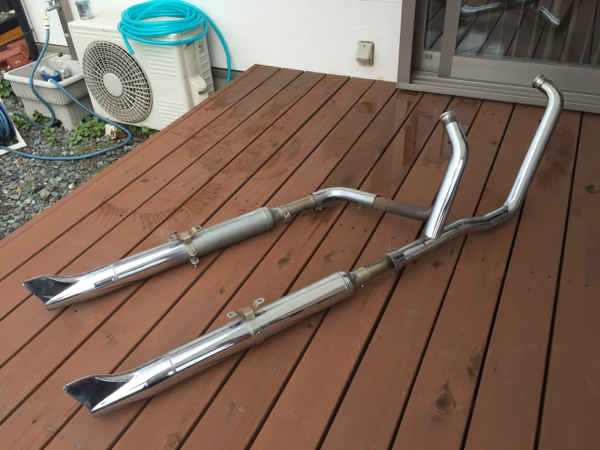 バルカン1500クラシックツアラー★フィッシュテールマフラー