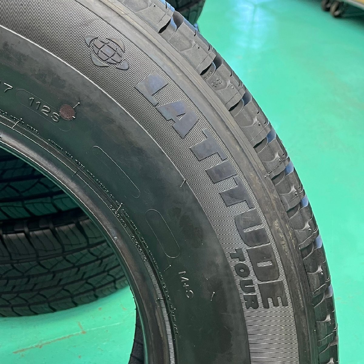 22年製 新車外し 265/65R17 ミシュラン LATITUDE ラティチュード イボ 