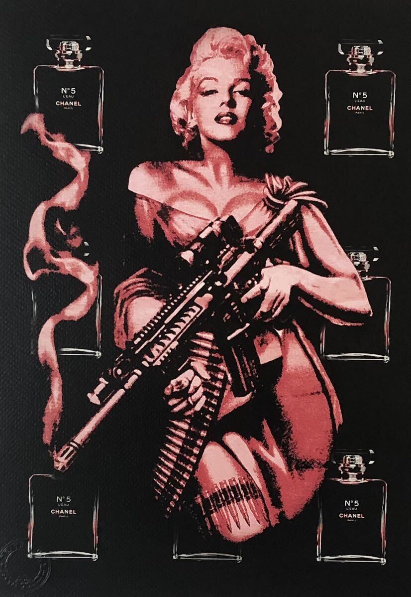 DEATH NYC アートポスター 世界限定100枚 マリリンモンロー Marilyn