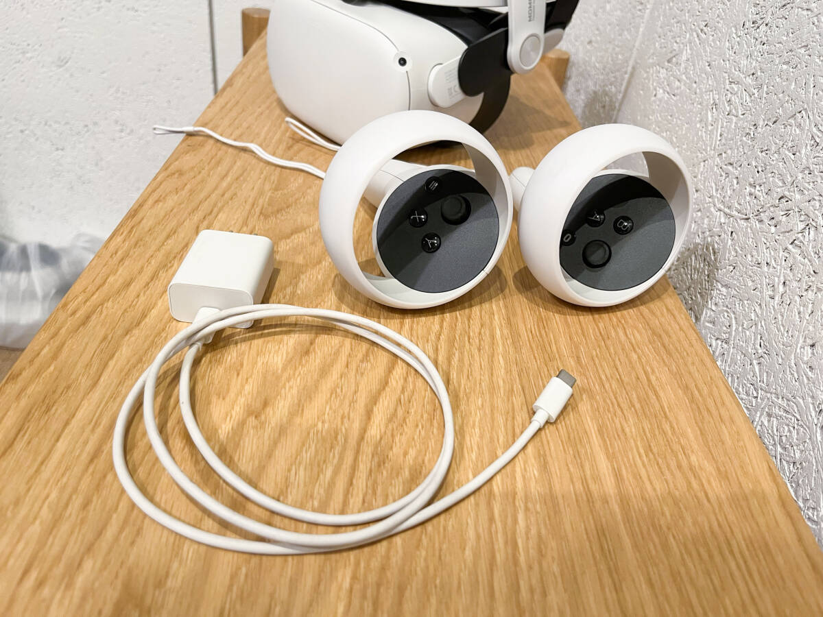 【動作確認・初期化済】Meta Quest 2 メタクエスト２ 256GB★Eliteストラップ付★oculus オキュラス No.04_3