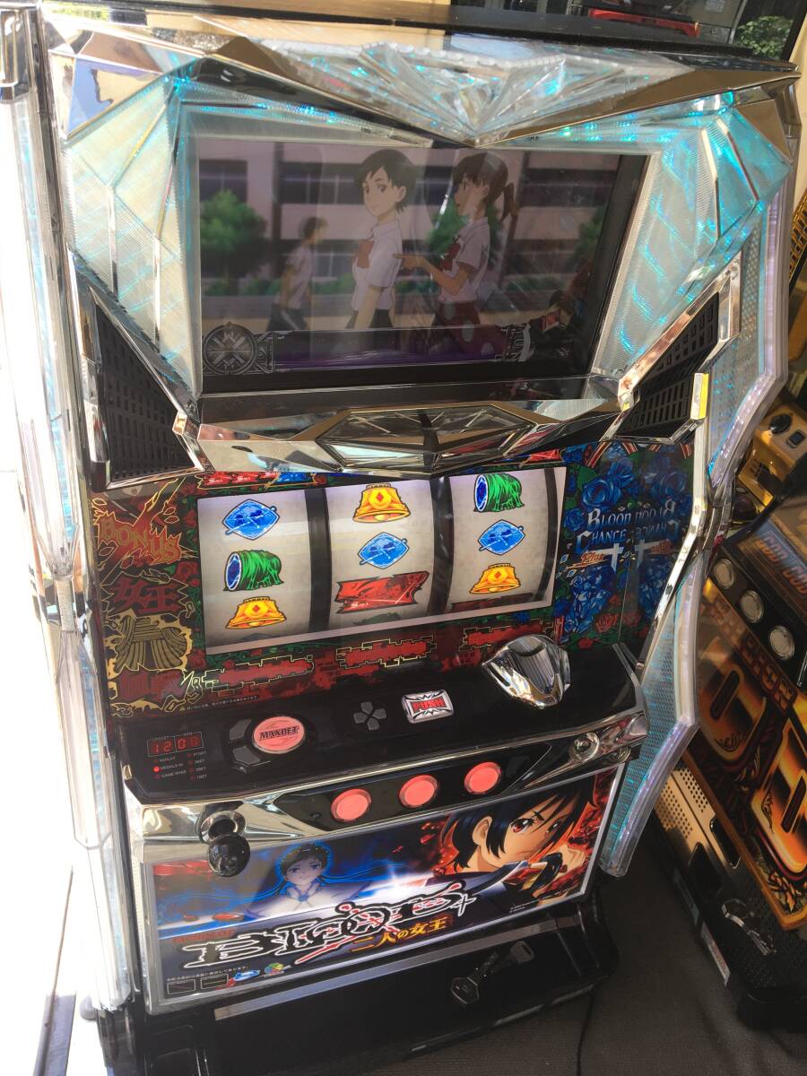 パチスロ 実機 5号機 タイヨーエレック blood + ブラッドプラス 二人の