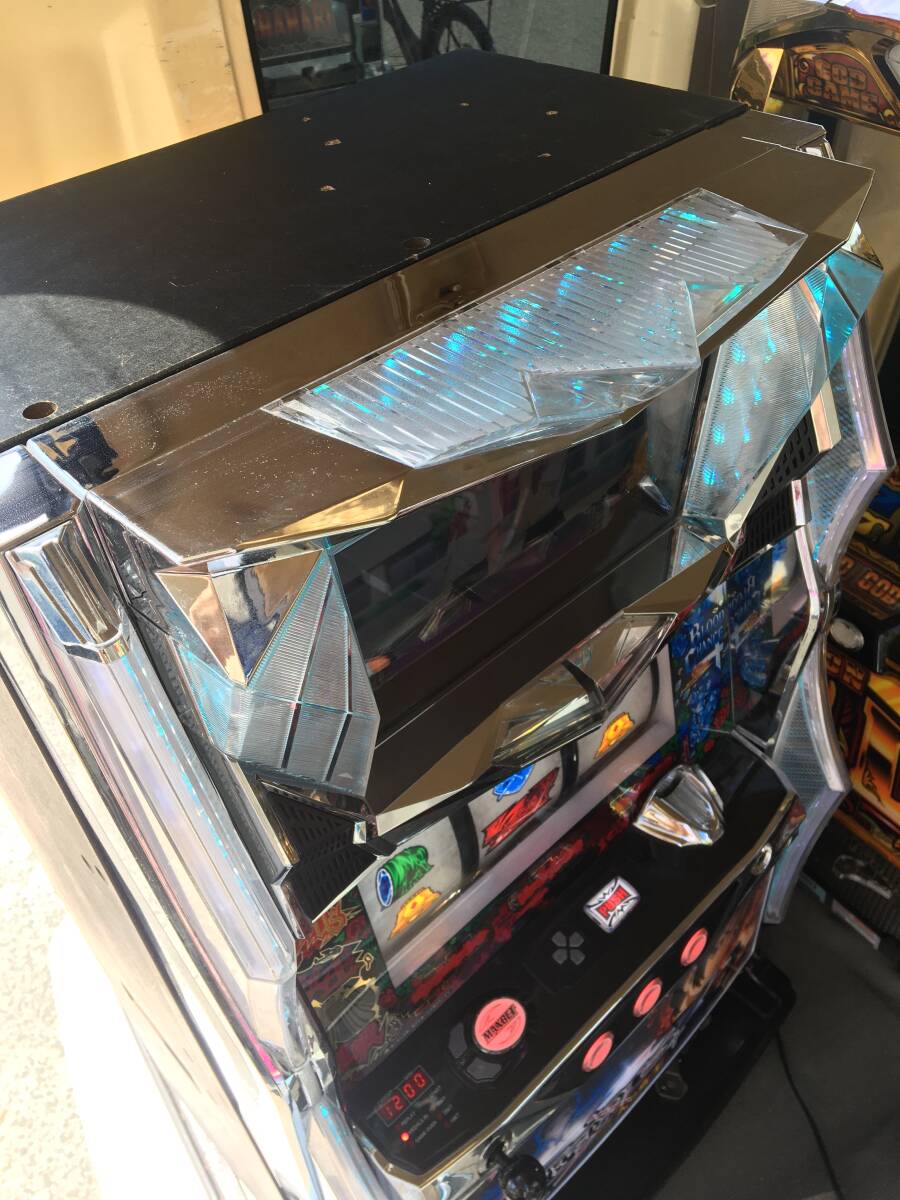 パチスロ 実機 5号機 タイヨーエレック blood + ブラッドプラス 二人の