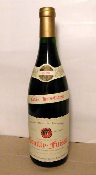 ★プイイ フュッセ キュベ オー クラッセ J A フェレ1998年★