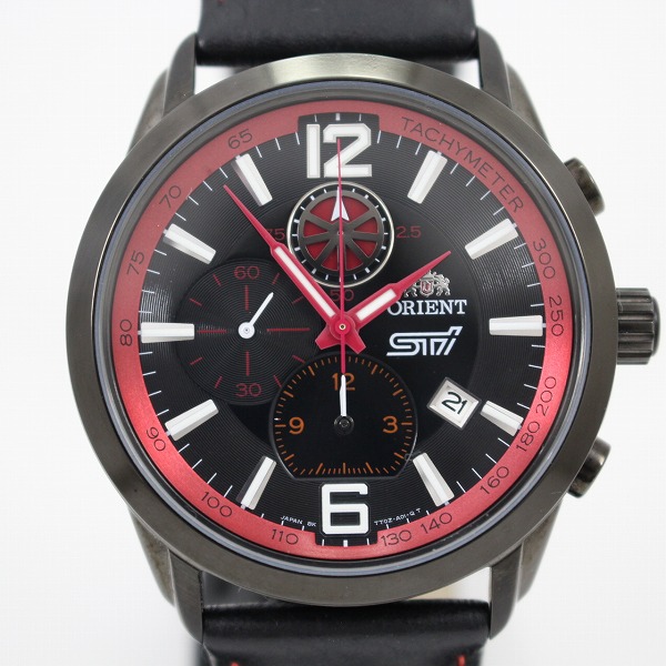 オリエント スバル STIコラボ 2011年限定 WV0201TT【質屋出品】