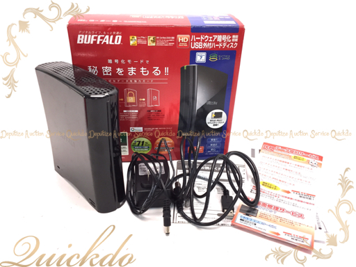 1円 バッファロー USB外付ハードディスク HD-CXU2