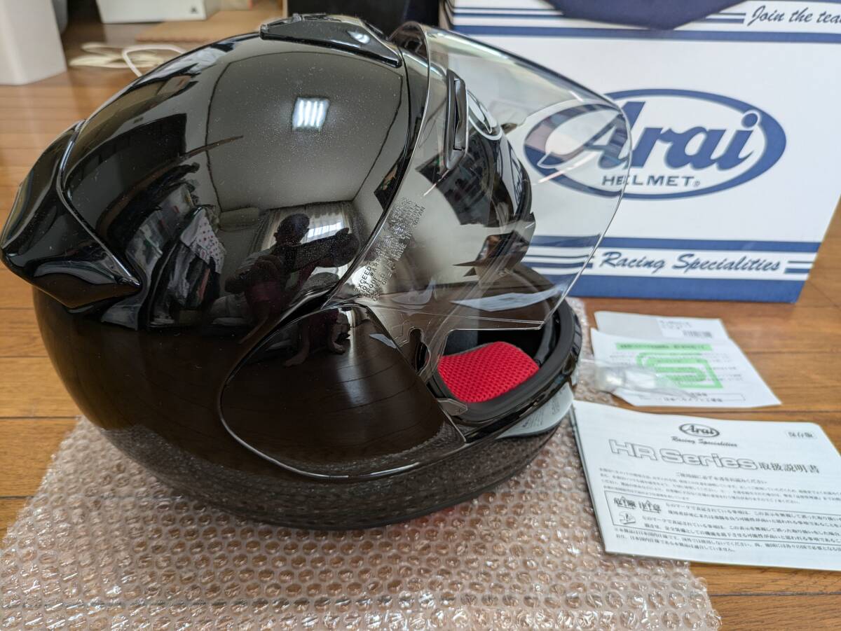 Arai HR-innovation、グラスブラック、サイズS(55-56cm)_4