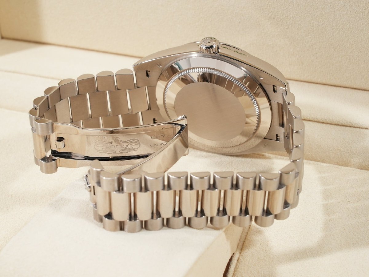 ロレックス デイデイト40 Ref.228239A 18KWG メテオライト文字盤_8