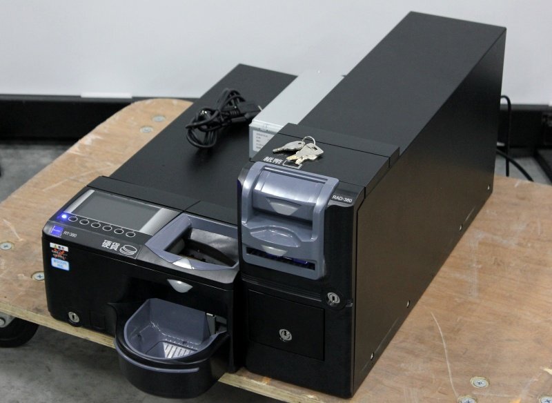 GLORY/グローリー 自動つり銭機 硬貨/紙幣 新500円対応○RT-380BL-H ＋