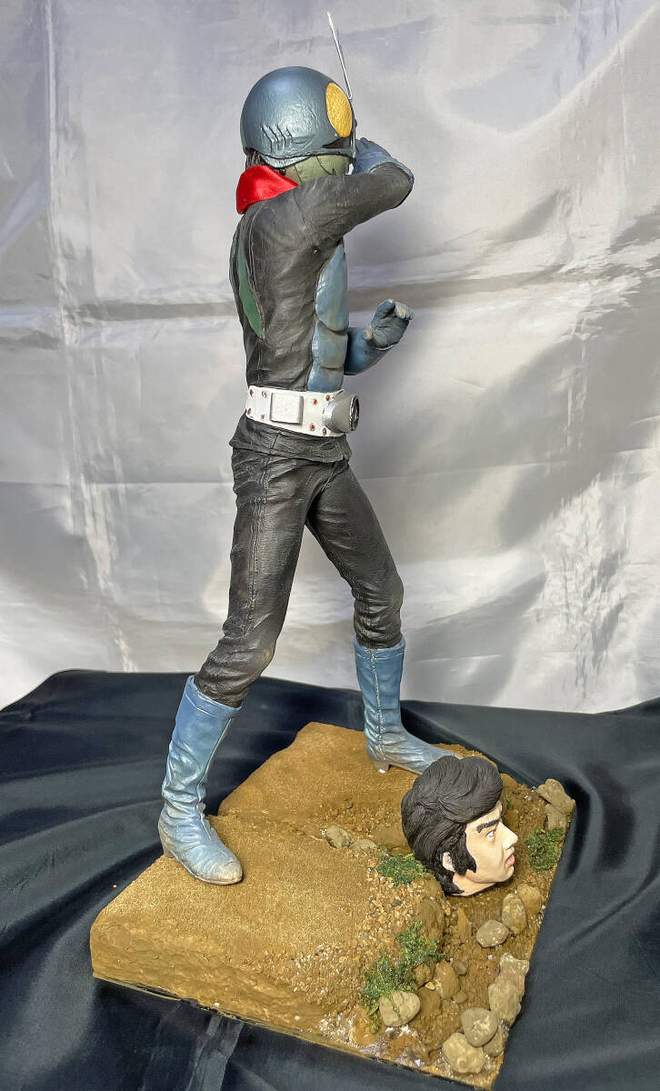 ボークス 仮面ライダー旧1号 1/6 完成品（絶版ガレージキット 検索用 メディコム エクスプラス RAH s.hフィギュア 海洋堂 ビリケン）_6