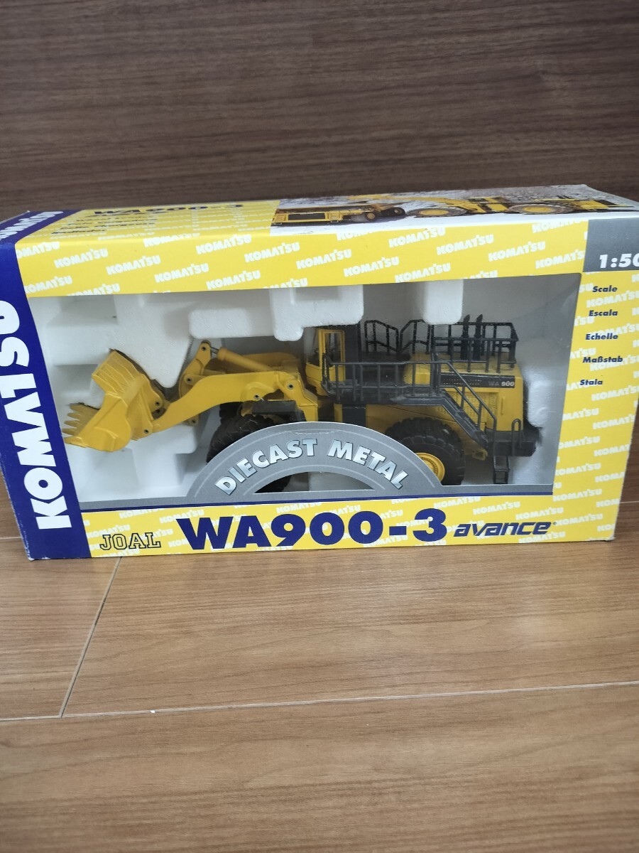 コマツ建機 JOAL KOMATSU WA900-3 1⁄50 Komatsu WA900-3 Wheel
