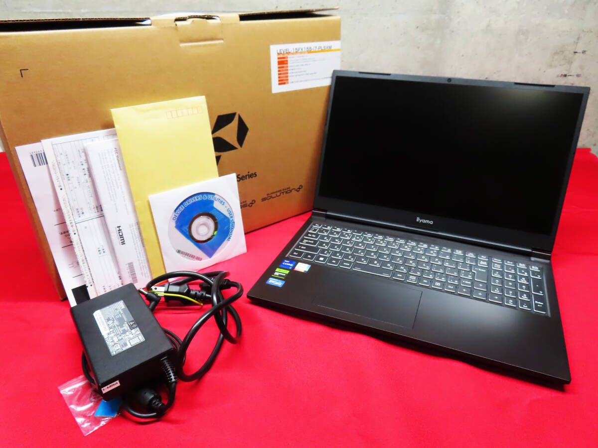 新品未使用 開封済 iiyama イイヤマ ゲーミングノートPC 第13世代 