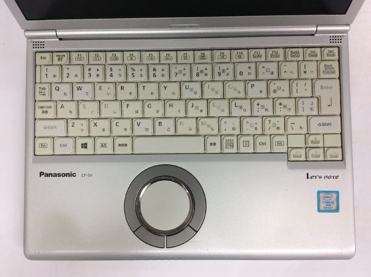 ジャンク/ Panasonic CF-SV7RDCVS Intel Core i5-8350U メモリ8.19GB
