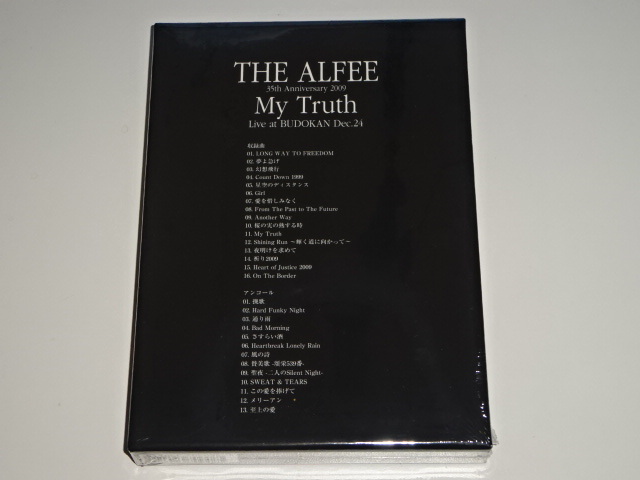 ミュージック THE ALFEE 35th Anniversary 2009 My Truth 送料185円・Q203□ 2枚組DVD THE ALFEE 35th Anniversary 2009 My
