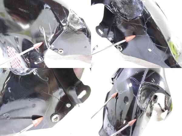 XJR XJR400R　シャークフェンダー XJR400R RH02J 大人気!! BEET製 エアロシャーク フロントフェンダー
