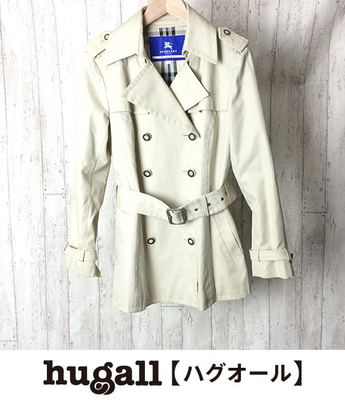 バーバリーブルーレーベル SIZE 38(S) トレンチコート BURBERRY BLUE
