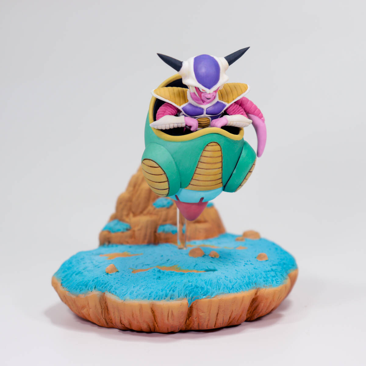 リペイント HG フリーザ ジオラマ台座付き①ドラゴンボール DRAGON