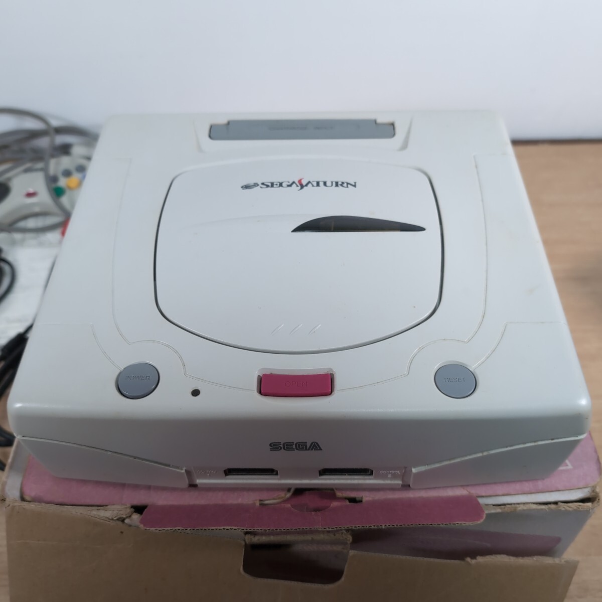 1円スタート セガサターン ゲーム機本体 ゲームソフト18本セット 中古