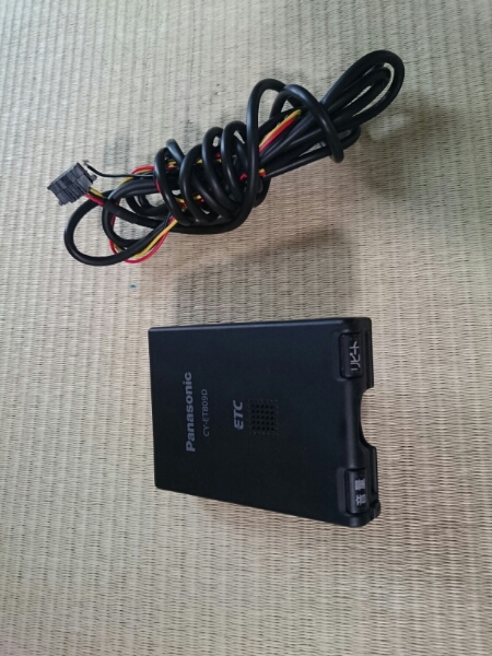 パナソニック CY-ET809D軽自動車 ETC 音声付きアンテナ一体型