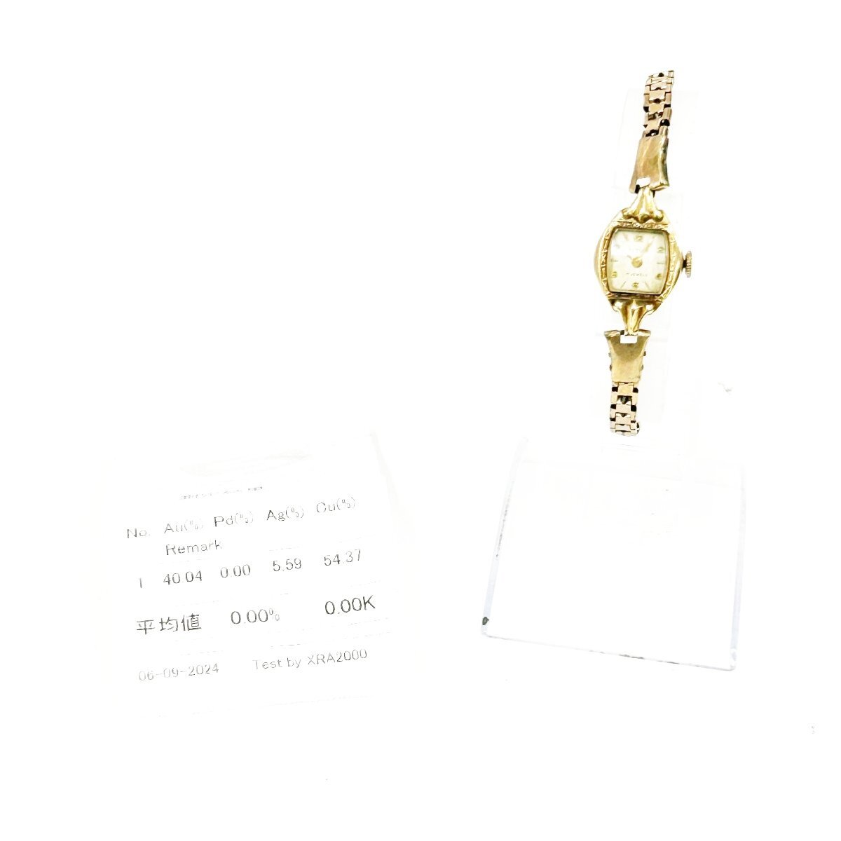 1円スタート】【アンティーク】TITUS タイタス 17石 14KTGOLD刻印 手