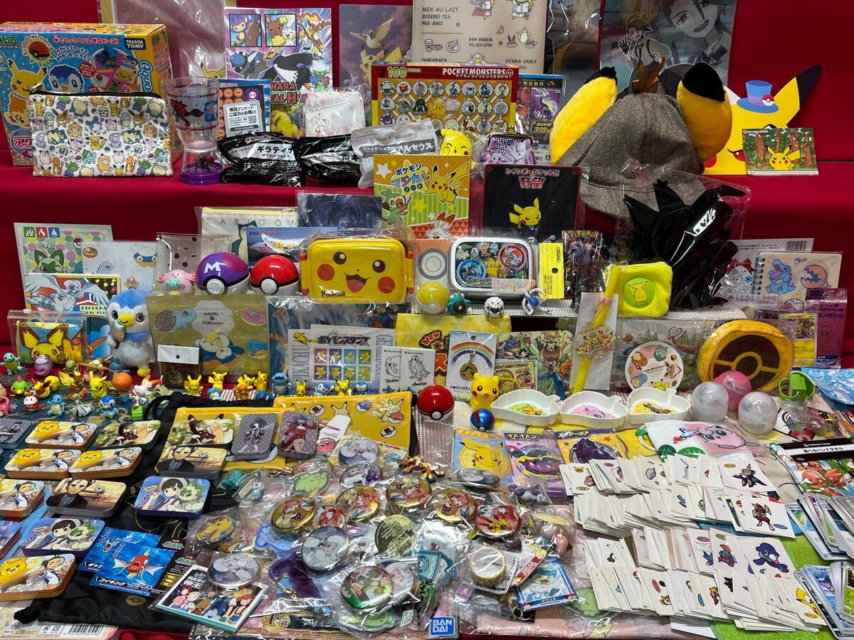 ポケモン グッズ 雑貨 大量 まとめ ランチボックス シール 缶バッジ