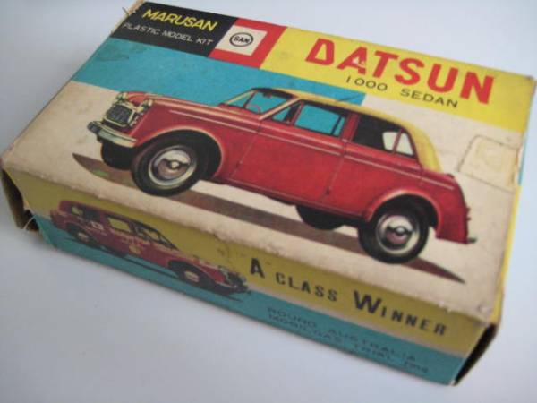 マルサン 日本初プラモデル ダットサン 1000セダン 貴重品(日産)｜売買