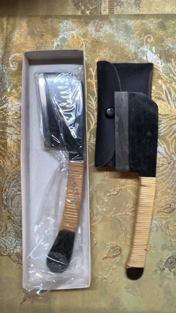 小さな 和包丁 切り出し 小刀 木製鞘 在名 古道具 大工道具 T004 小刀 切出