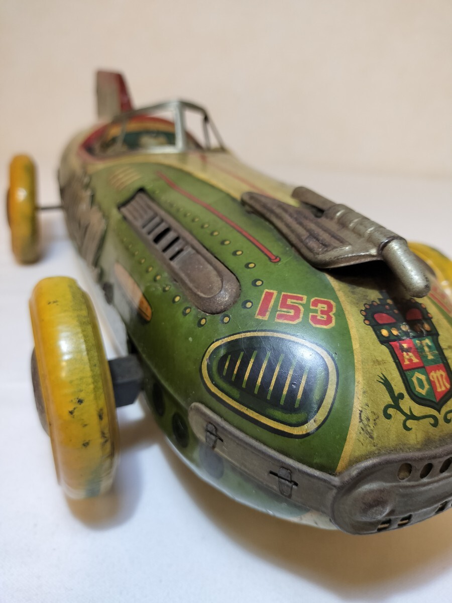 ヨネザワ ATOM CAR No.153 アトムカー 約40cm ブリキ 米澤玩具 桜Y