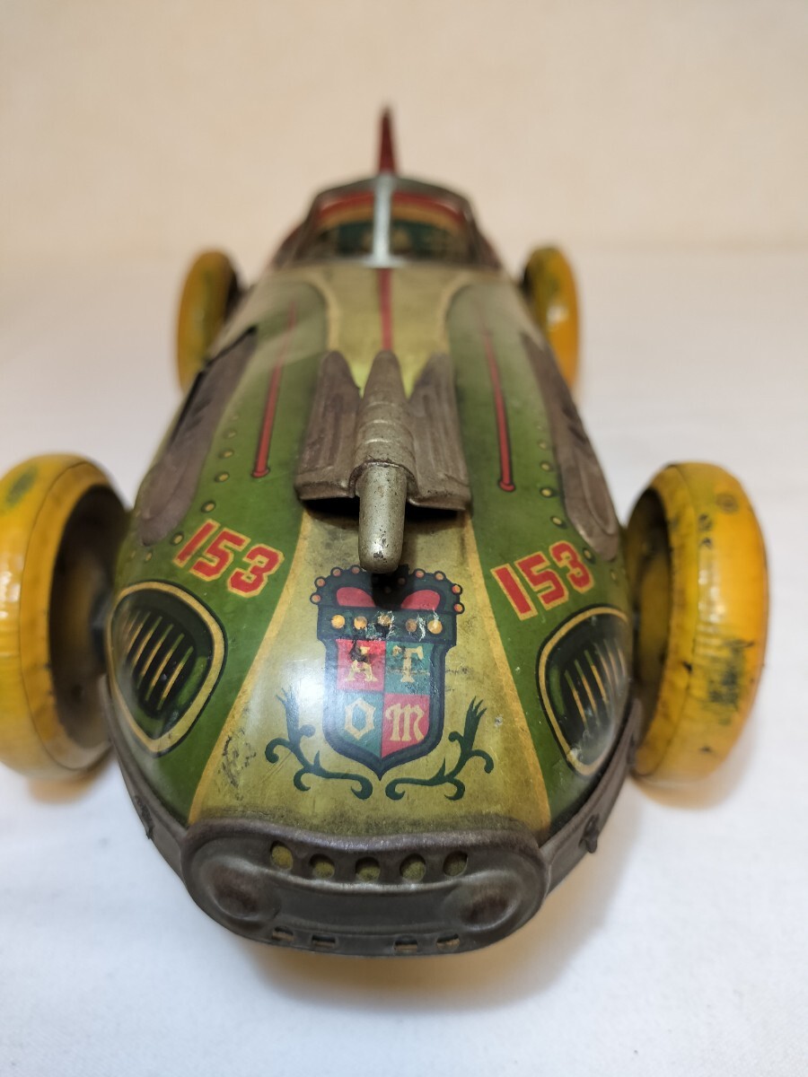 ヨネザワ ATOM CAR No.153 アトムカー 約40cm ブリキ 米澤玩具 桜Y