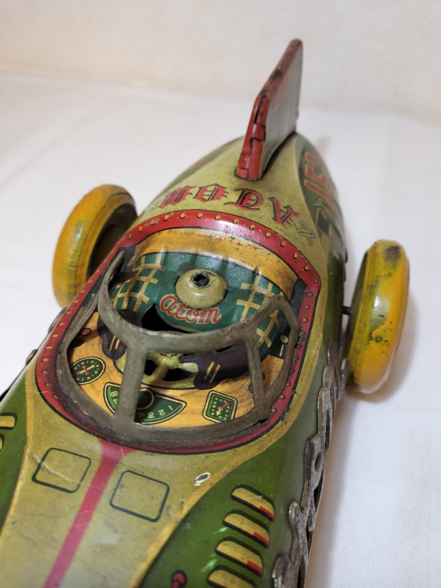 ヨネザワ ATOM CAR No.153 アトムカー 約40cm ブリキ 米澤玩具 桜Y