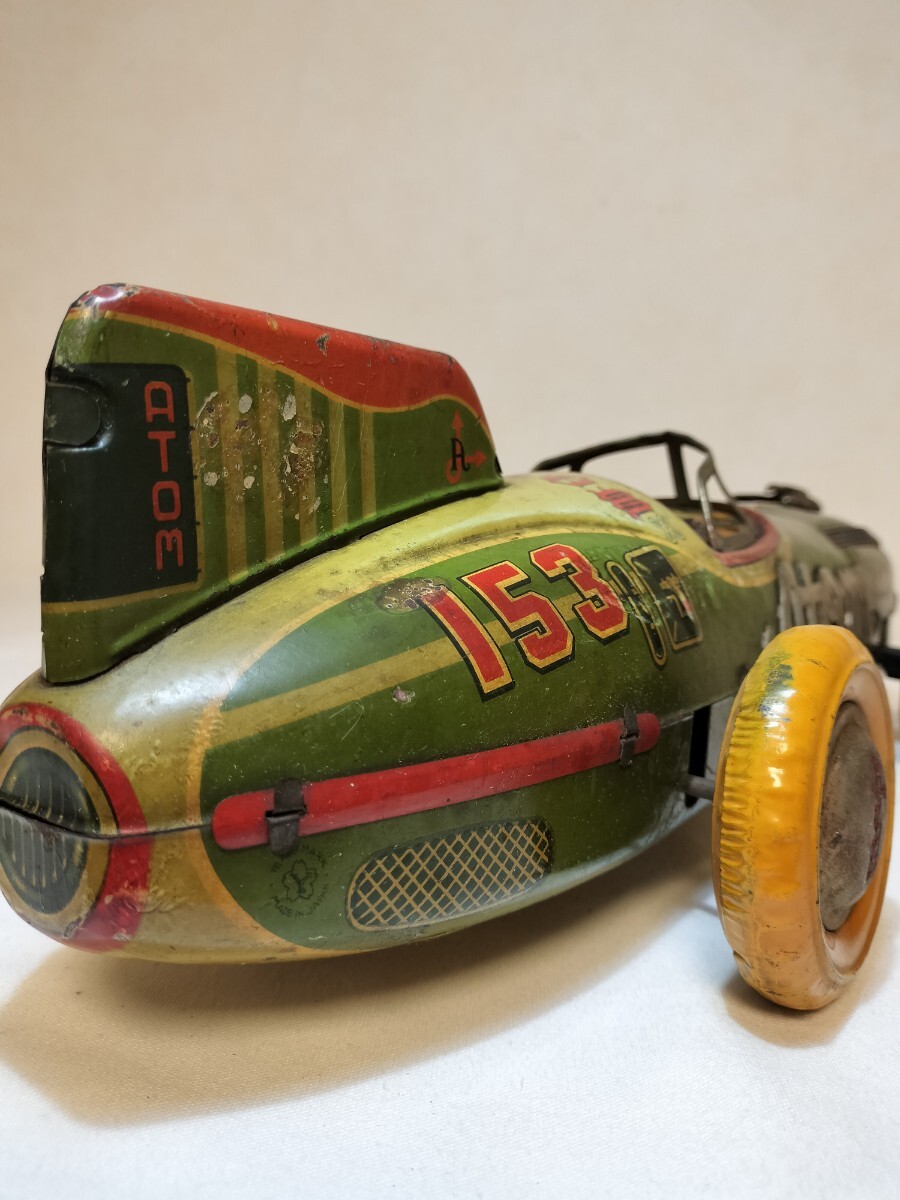 ヨネザワ ATOM CAR No.153 アトムカー 約40cm ブリキ 米澤玩具 桜Y