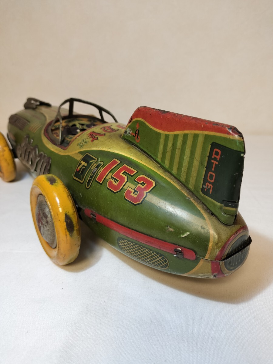 ヨネザワ ATOM CAR No.153 アトムカー 約40cm ブリキ 米澤玩具 桜Y