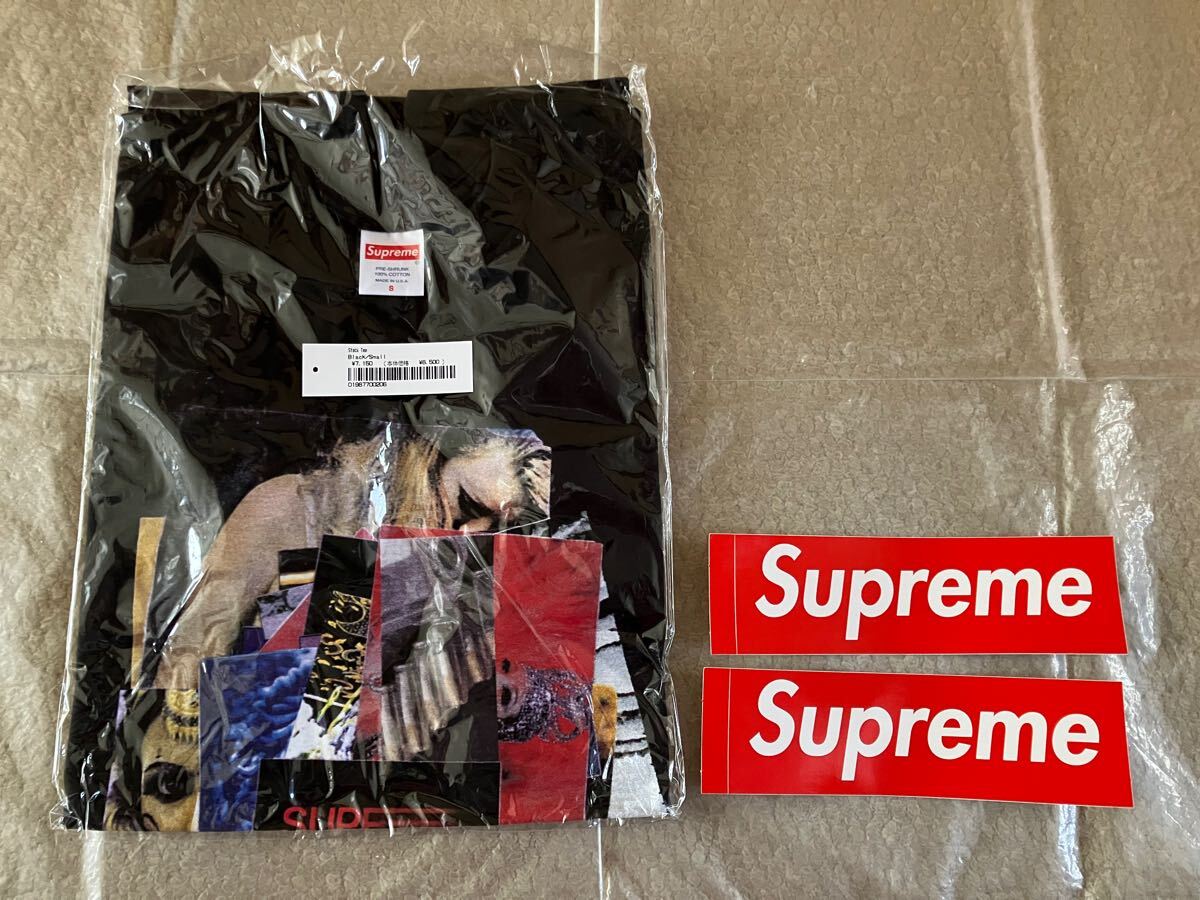 Supreme Stack Tee S Black シュプリーム Tシャツ ブラック スウェット パーカー Box Logo ボックスロゴ The North Face TNF
