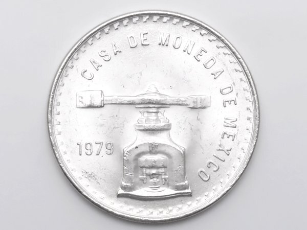 1円～☆質流れ☆メキシコ 1トロイオンス銀貨 1979年発行 スターリング