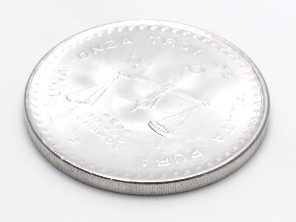 1円～☆質流れ☆メキシコ 1トロイオンス銀貨 1979年発行 スターリング