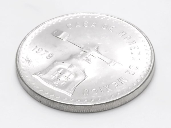 1円～☆質流れ☆メキシコ 1トロイオンス銀貨 1979年発行 スターリング