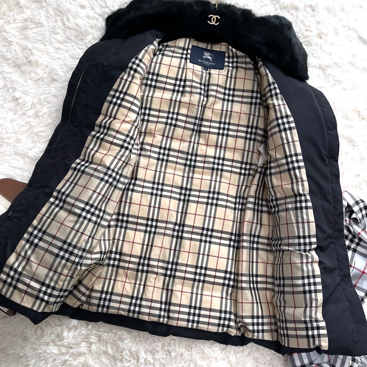 ☆新品同様☆ バーバリー BURBERRY バーバリーロンドン ダウンコート