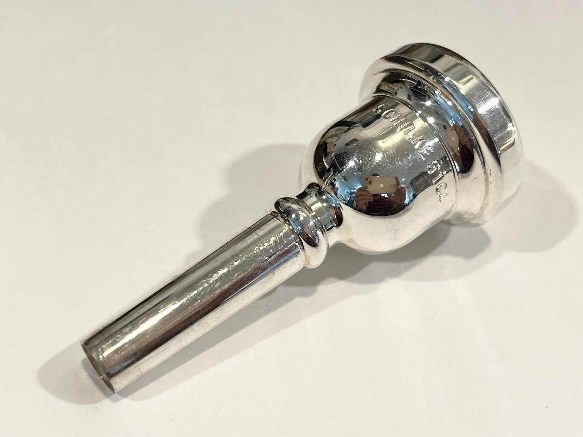 【Tik-Tak】Schilke トロンボーンマウスピース 51C4 中古】シルキー トロンボーンマウスピース 51C4 細管【西巣鴨