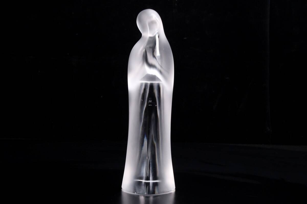 ∮fufu∮ ルネ・ラリック LALIQUE マリア像 24cm 聖母像 クリスタル