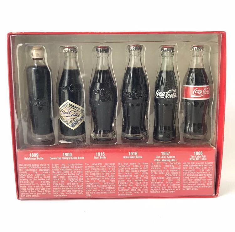 コカコーラミニボトルセットまとめ瓶colaアンティーク王冠ヴィンテージ当時物昭和レトロプレミアムコーラボトリングCoca-Colaヴィンテージ_2